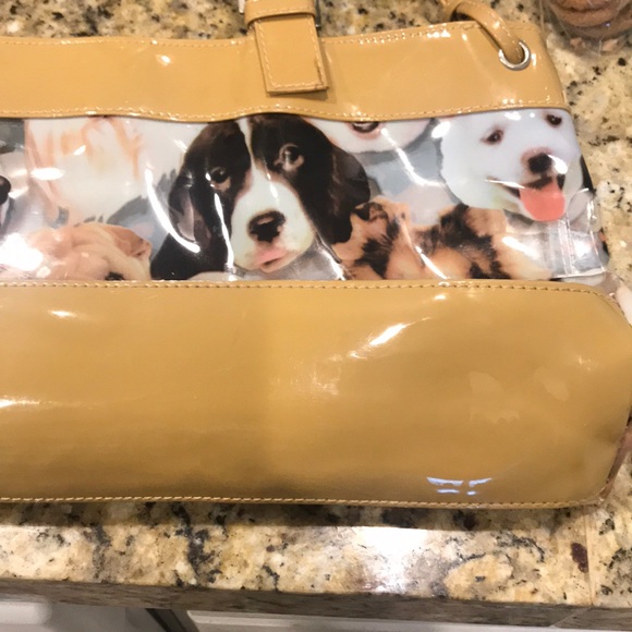 HOST PICK Dog Print Shoulder Bag Transparent Clear Purse - Picture 8 of 8